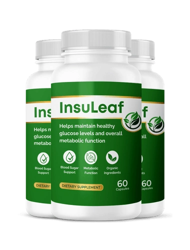 Insuleaf three bottles